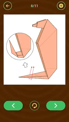 Origami Animals android App screenshot 1