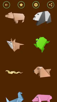 Origami Animals android App screenshot 4