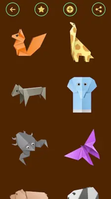 Origami Animals android App screenshot 5